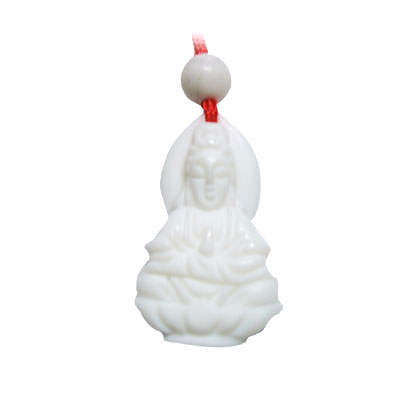 坐蓮臺觀音項鏈硨磲飾品