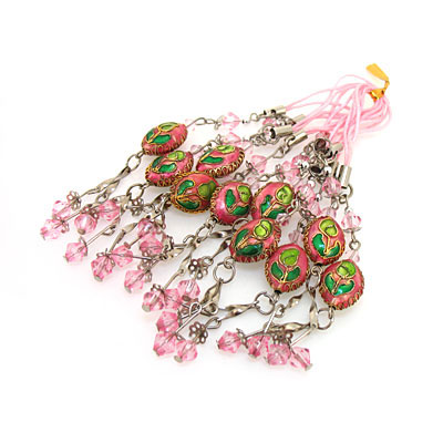 景泰藍(lán)手機(jī)鏈
