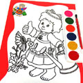 灌溉春天水彩畫學(xué)習(xí)用具大號(hào)