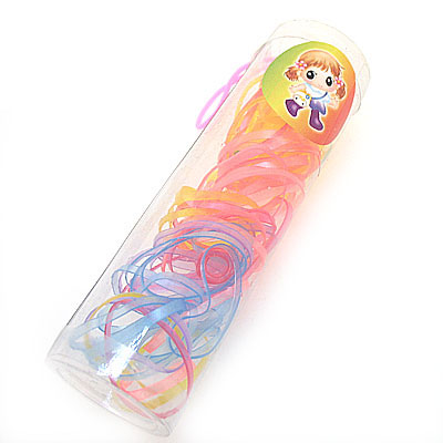 女孩時(shí)尚細(xì)花皮筋義烏發(fā)飾廠家直銷
