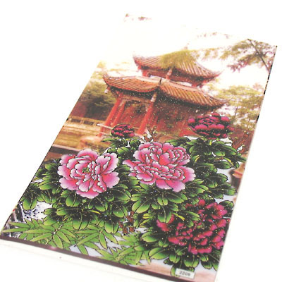 中國風(fēng)國花牡丹夜光情侶手機(jī)包機(jī)膜