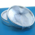 多用途銀色特種紙耳環(huán)耳釘項(xiàng)鏈戒指盒[精品]