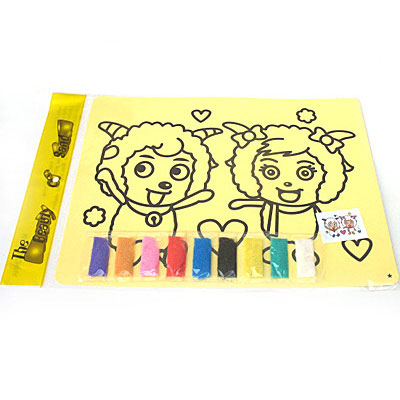 喜洋洋小孩子啟蒙練習涂沙成畫沙畫特價