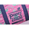 POPSYCHAM粉紅色可愛輕便文件包/便攜手提包贈小包