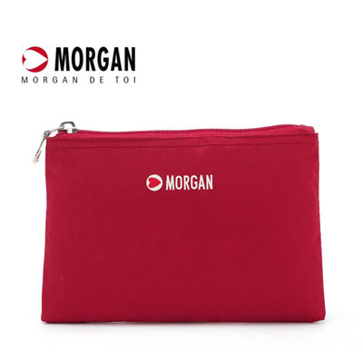外單MORGAN時(shí)尚簡(jiǎn)約防水化妝包收納包手拿包